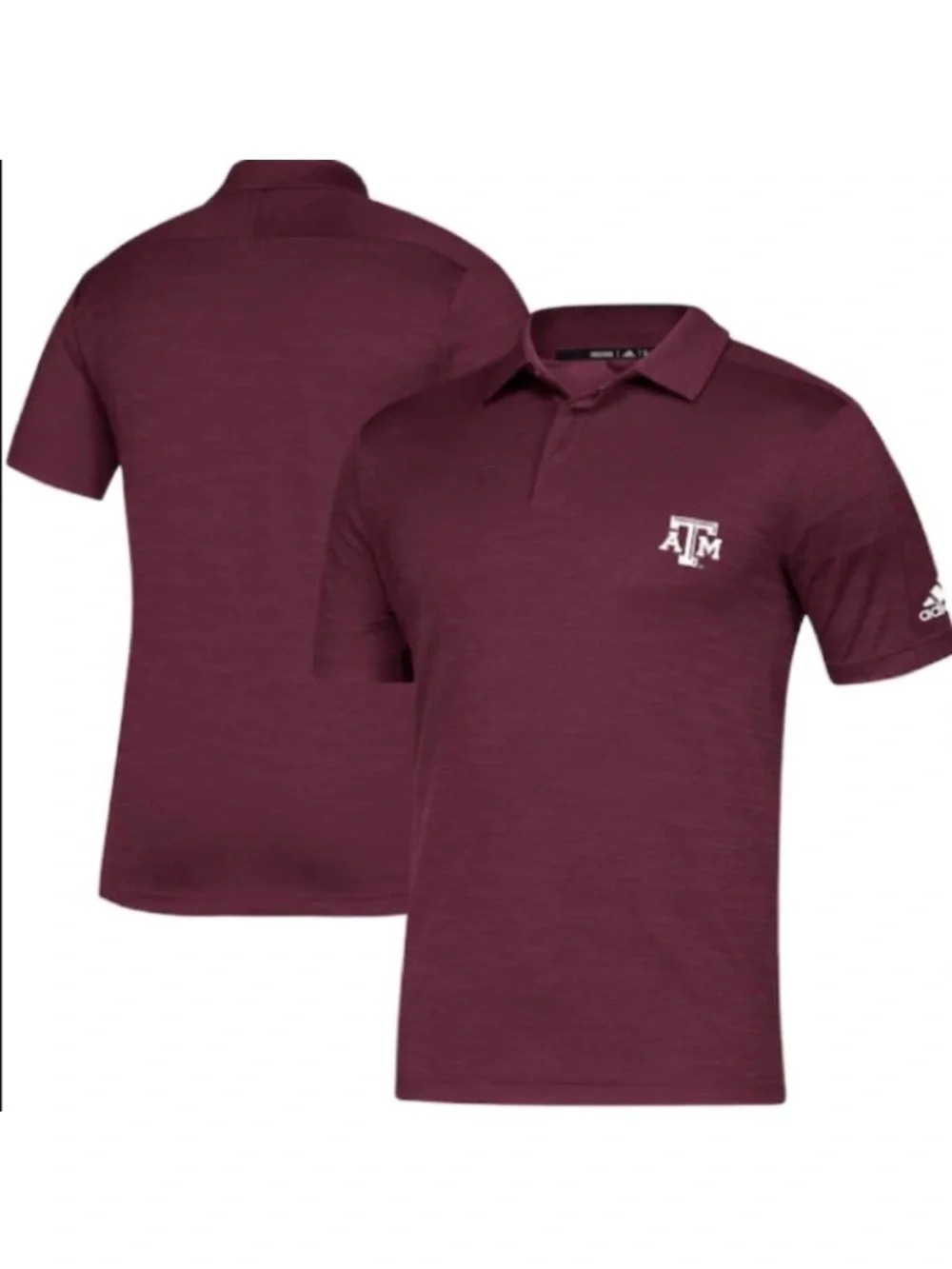 NWT ADIDAS GAMEMODE POLO Ncaa-Tam-7c4 Texas A&M Aggies